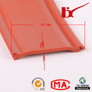 Durable Heat Resistant Silicone Rubber Strips with Various Shapes